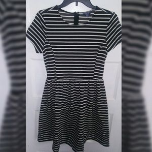 Classic striped dress
